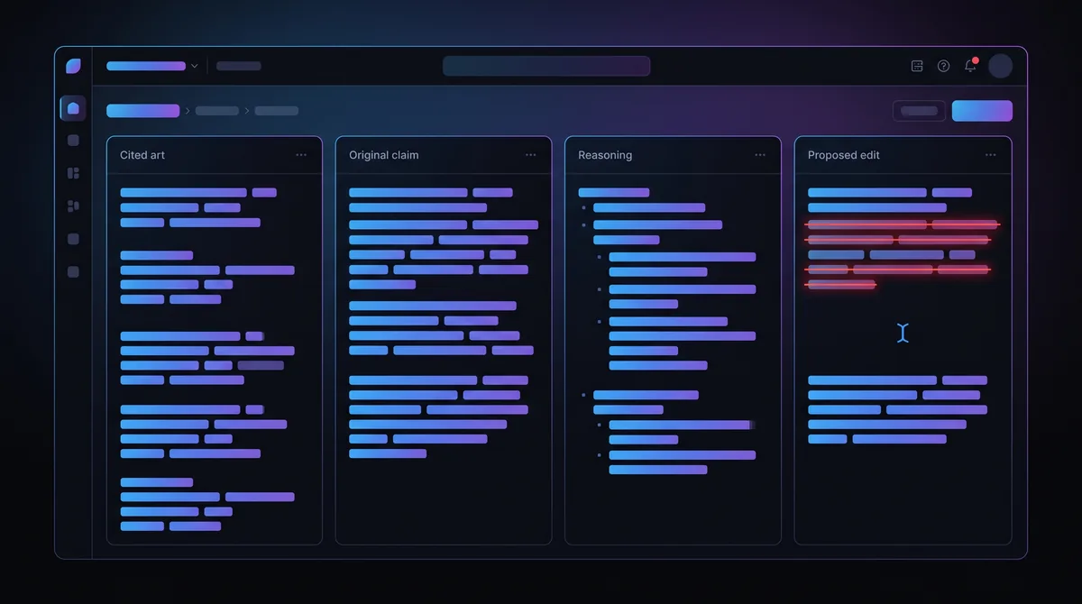 Illustrative substantive amendment redline